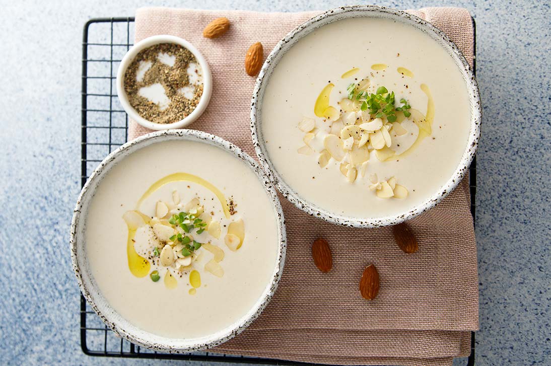 καλοκαιρινη κρυα σουπα​