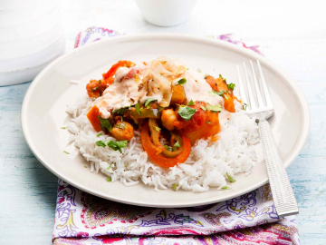 Ρεβύθια με κάρυ