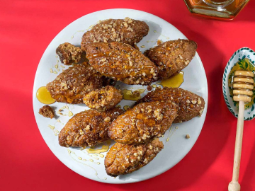 Μελομακάρονα γεμιστά