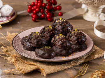 Μελομακάρονα με σοκολάτα