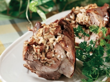 Αρνίσια σπάλα με πατούδο