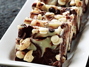 Σοκολατάκια με αμύγδαλo