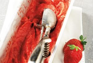 frozen yogurt παγωτό με στέβια