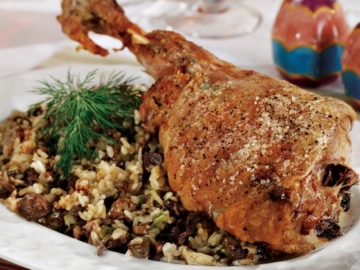 Γεμιστό κατσικάκι στο φούρνο