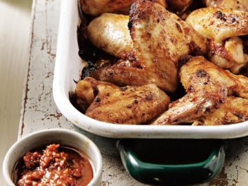 Φτερούγες κοτόπουλο στο φούρνο