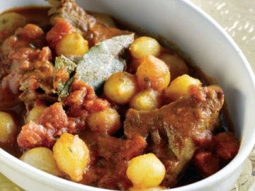 Κρέας γιαχνί με μαστίχα