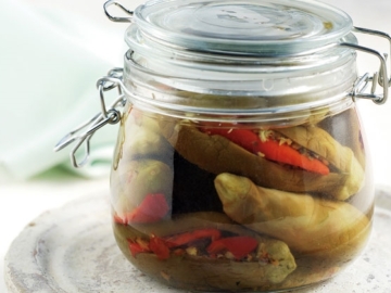 Μελιτζάνες τουρσί