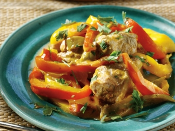 Μοσχαράκι με πιπεριές