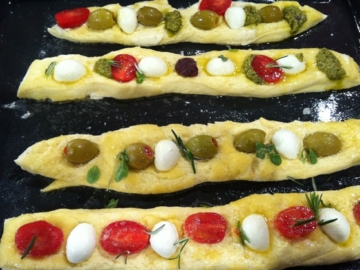 Μπαγκέτες γεμιστές, νηστίσιμες και αρτίσιμες