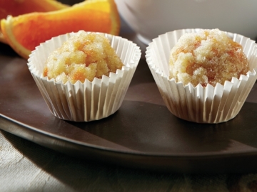 Εύκολα αμυγδαλωτά με μανταρίνι