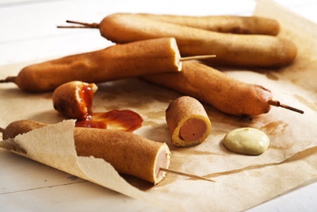 Corn dog λαχταριστό της Αργυρώς