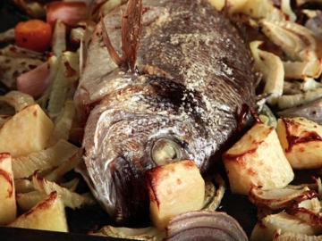 Χριστόψαρο στο φούρνο