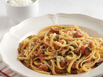 Ταλιολίνι με καβουρμά