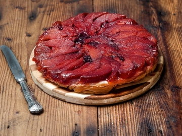 Τάρτα με κυδώνια και καραμελωμένο φύλλο