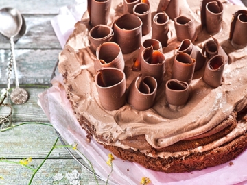 Τούρτα σοκολατίνα με κρέμα σοκολάτας