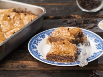 Μπακλαβάς με φιστίκι Αιγίνης