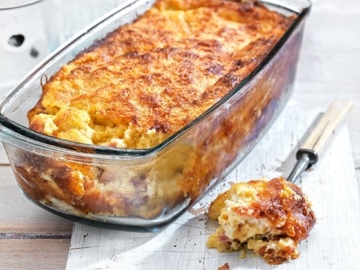 Σουφλέ κανταΐφι με τυριά