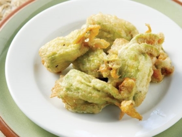 Κολοκυθολούλουδα με τυρί