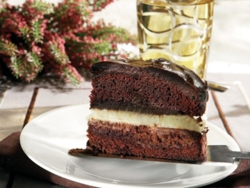 Τούρτα τριπλή σοκολάτα