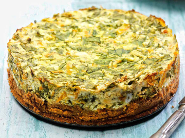 Αλμυρό cheesecake