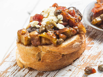 Καπονάτα μελιτζάνας (Caponata Siciliana)
