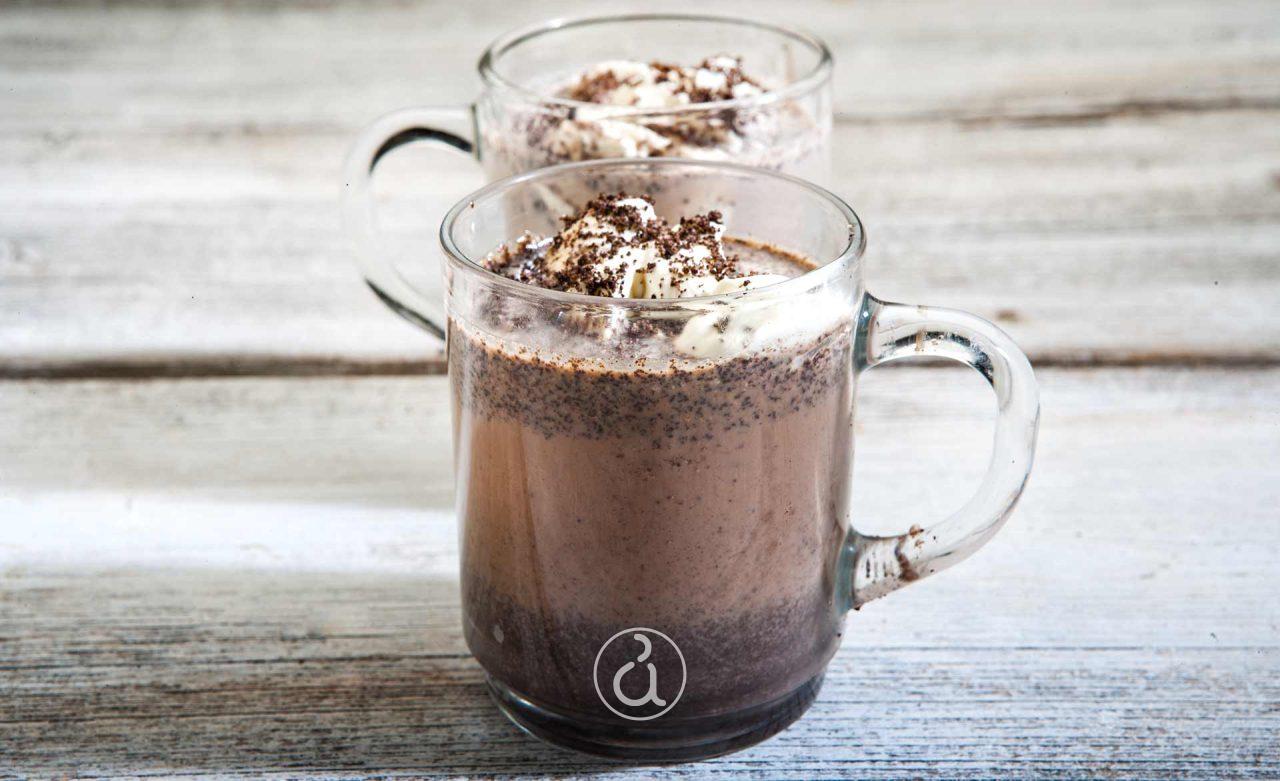 Cookie milkshake με καφέ