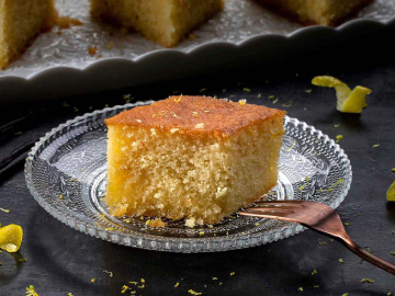 Εύκολο ραβανί με γιαούρτι