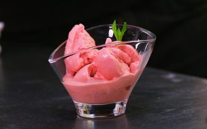frozen yogurt παγωτό με στέβια