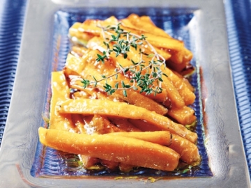 Καραμελωμένα καρότα στο φούρνο