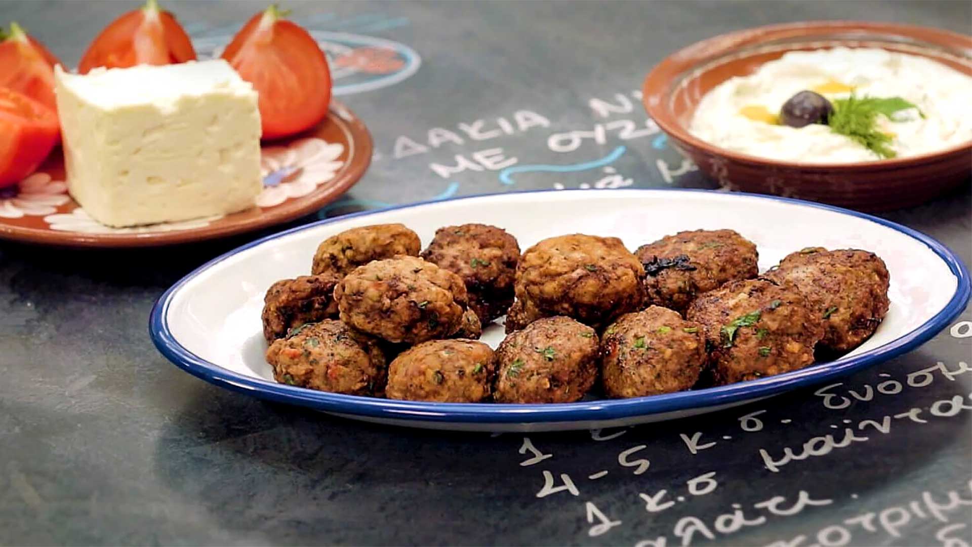 κεφτεδάκια με ούζο