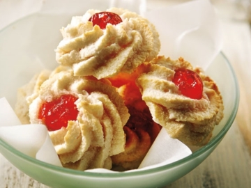 Κεράσματα ινδοκάρυδο και κεράσι