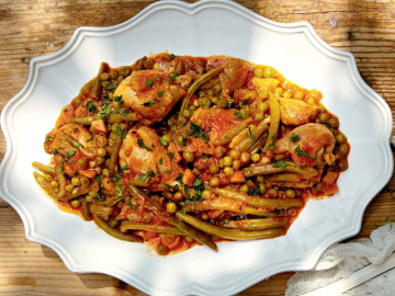 Κοτόπουλο με φασολάκια