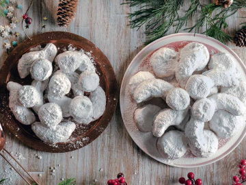 Κουραμπιέδες χωρίς αμύγδαλα