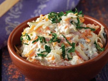 Λαχανοσαλάτα με μαγιονέζα (Coleslaw)
