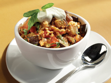 Μελιτζανοπίλαφο