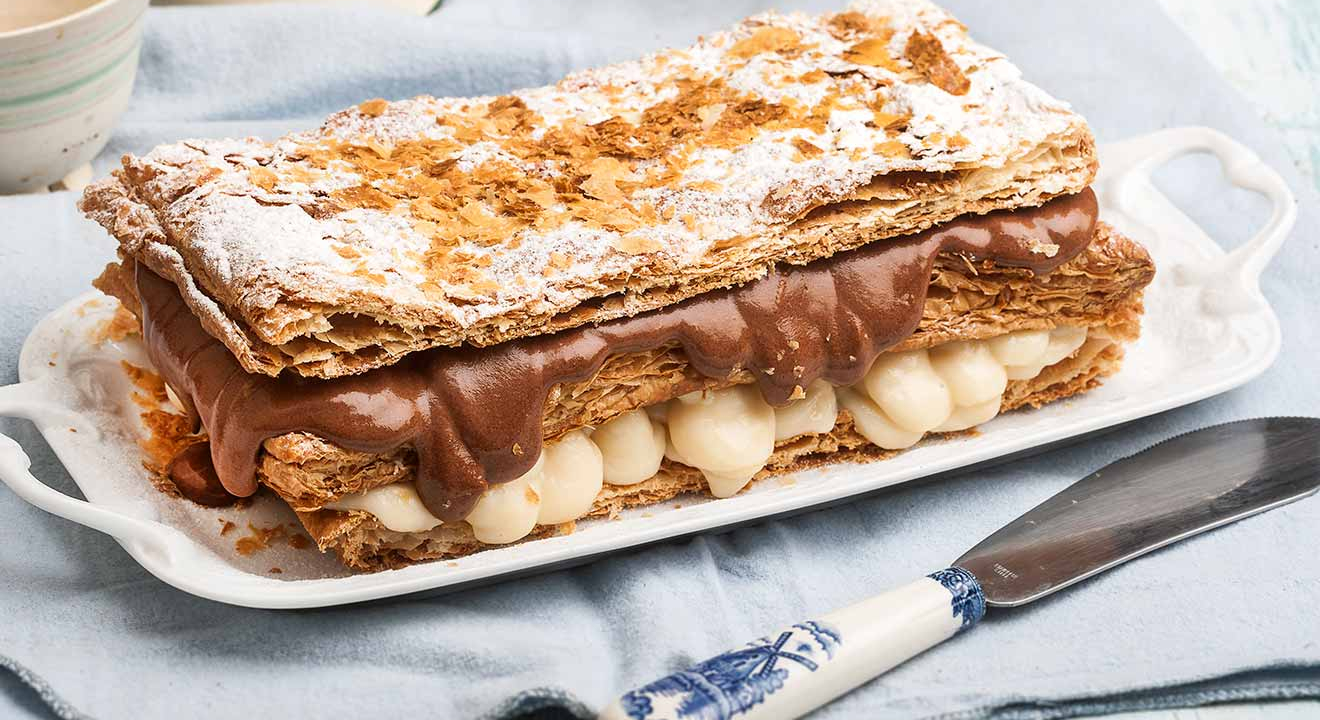 μιλφειγ με σοκολατα