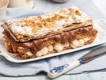 Μιλφέιγ σοκολάτα βανίλια