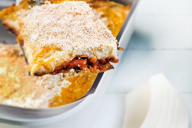 Μουσακάς με κρέμα πατάτας