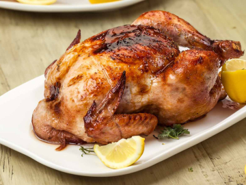 Ολόκληρο κοτόπουλο στη γάστρα
