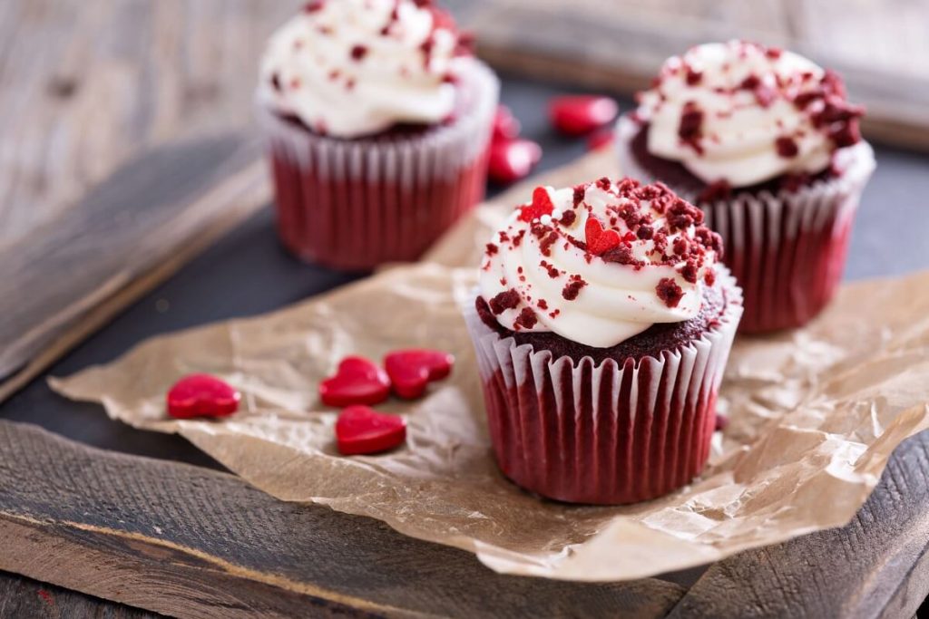 red velvet cupcakes