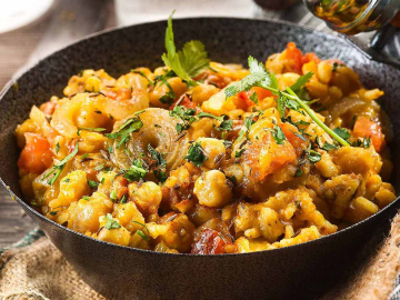 Ρεβύθια με ρύζι