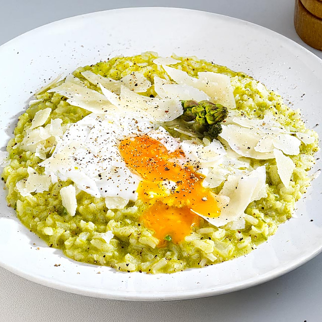 Ριζότο με σπαράγγια