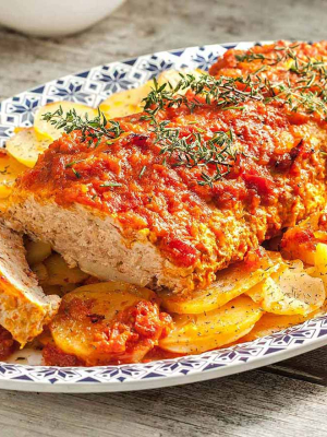 Ρολό με κιμά γαλοπούλας