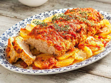 Ρολό με κιμά γαλοπούλας