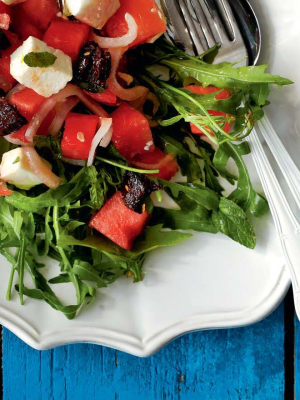 Καρπούζι με φέτα σαλάτα