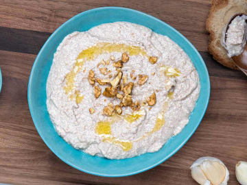 Σκορδαλιά με ψωμί