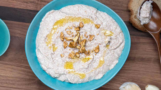 Σκορδαλιά με ψωμί