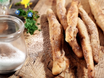 Λαλάγγια με ταχίνι και μέλι