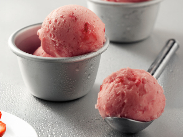 Vegan Frozen yogurt φράουλα