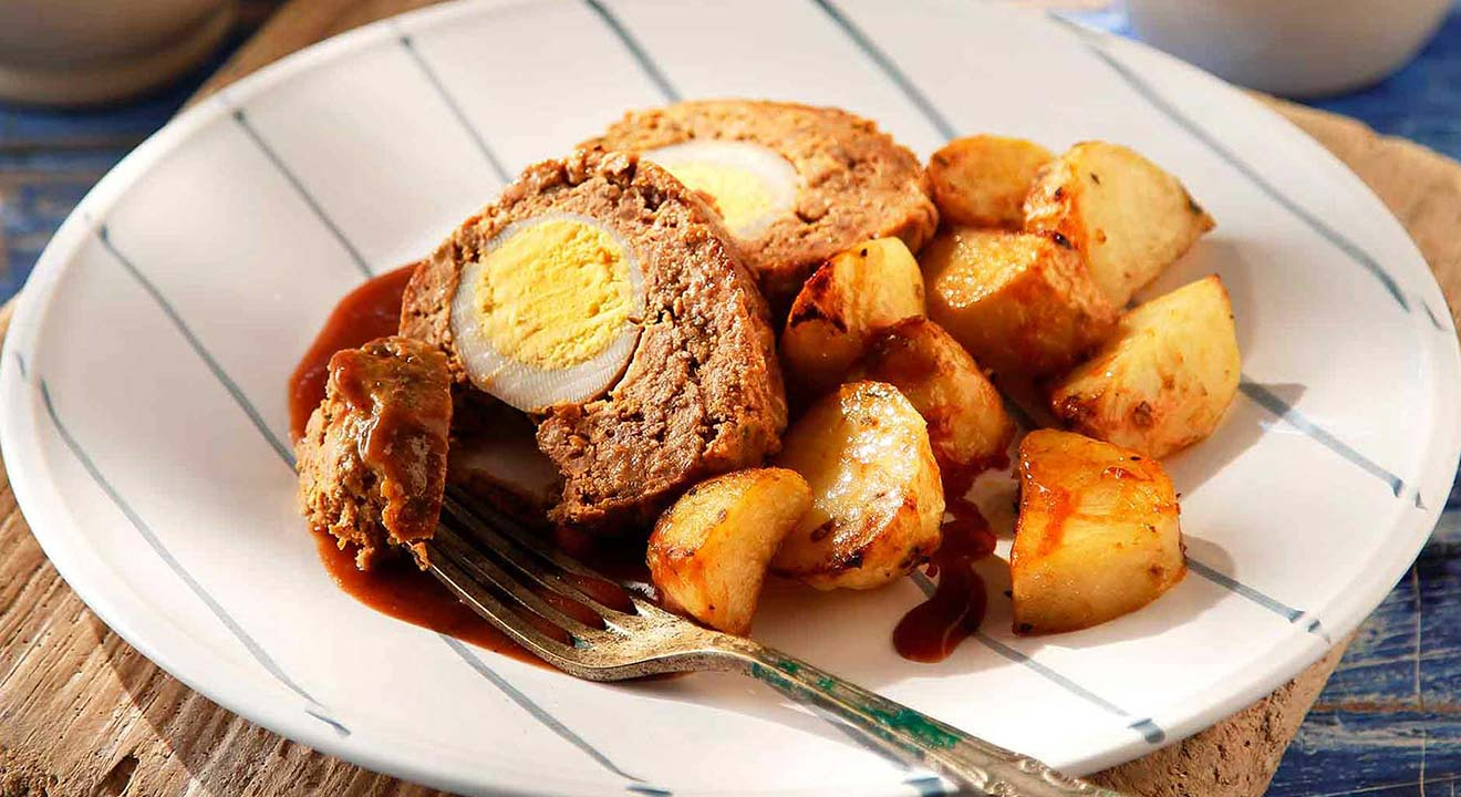 ρολο κιμα γεμιστο